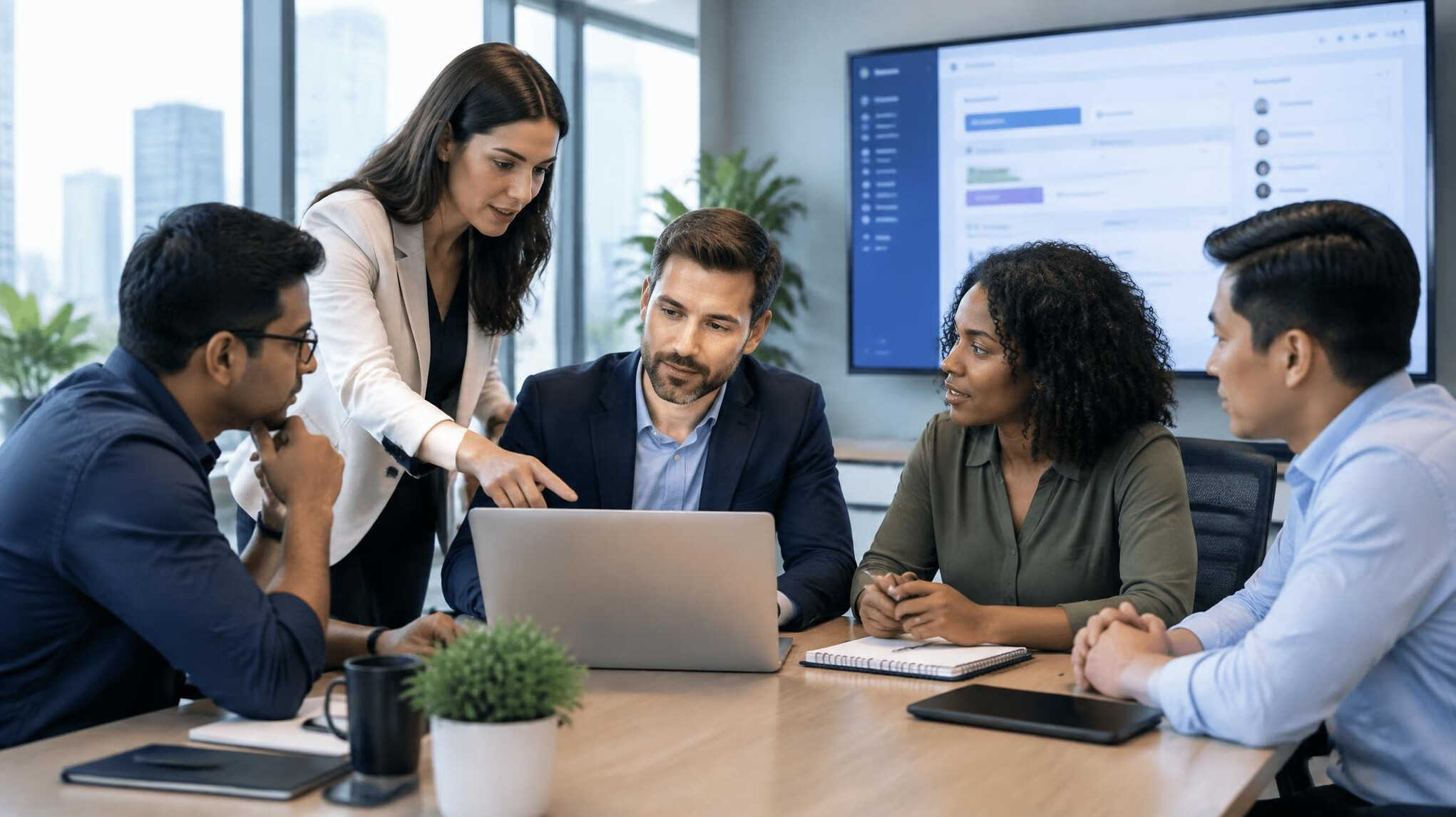 business team meeting