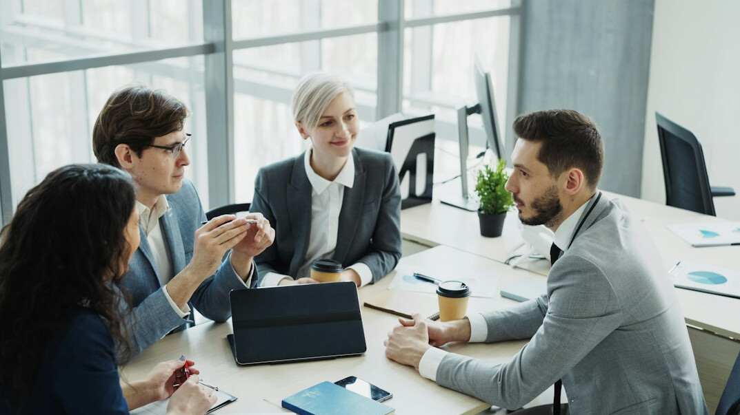 corporate team collaboration
